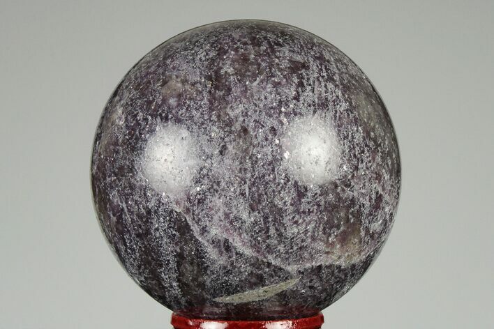 Sparkly, Purple Lepidolite Sphere - Madagascar #191496